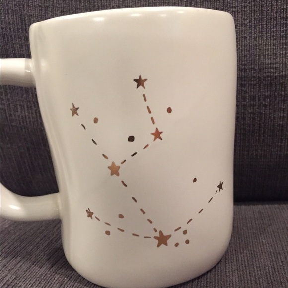 Rae Dunn Zodiac Mug Taurus ♉️ Gold Horoscope - New - Picture 2 of 5